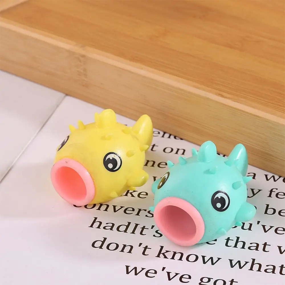 Artificial Soft Squeeze Sensory Toys Stretch Squeezing Cartoon Tortoise Squeeze Toy Cute Globefish Fish Fidget Toys Boy