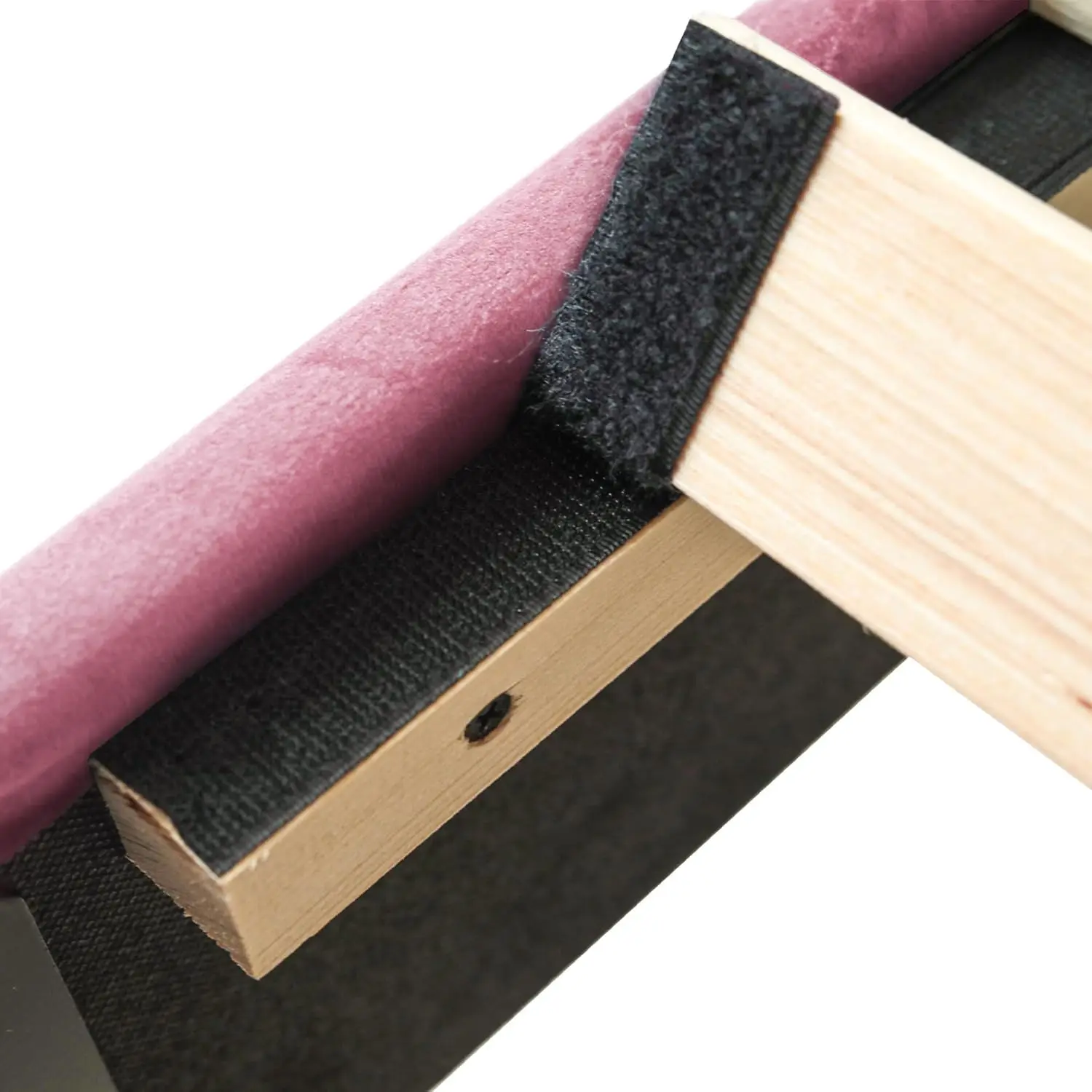 Twin Bed Frame with Under-Bed Drawer, Velvet Upholstered Platform Bed Frame with Headboard, No Box Spring Needed/Noise-Free, Pin