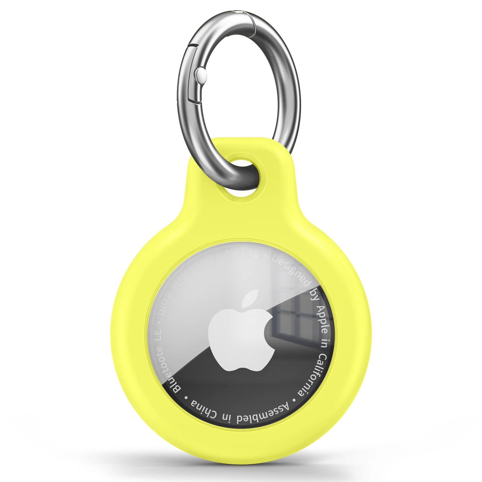 TPU-Hülle für Apple Air Tag Halter mit Schlüsselanhänger, Schutzhülle, Tracker-Zubehör, kratzfeste Hülle für Apple Air Tag Case