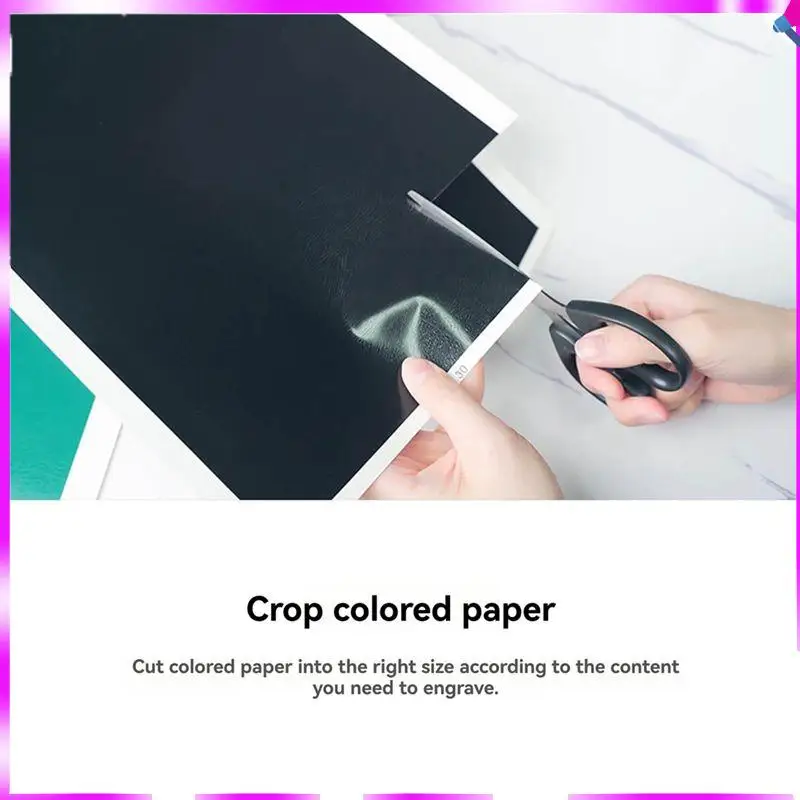 N96R Laser Engraving Machine Glass Ceramics Engraving Color Paper Black For , Glass, Partly Smooth Stone, Crystal