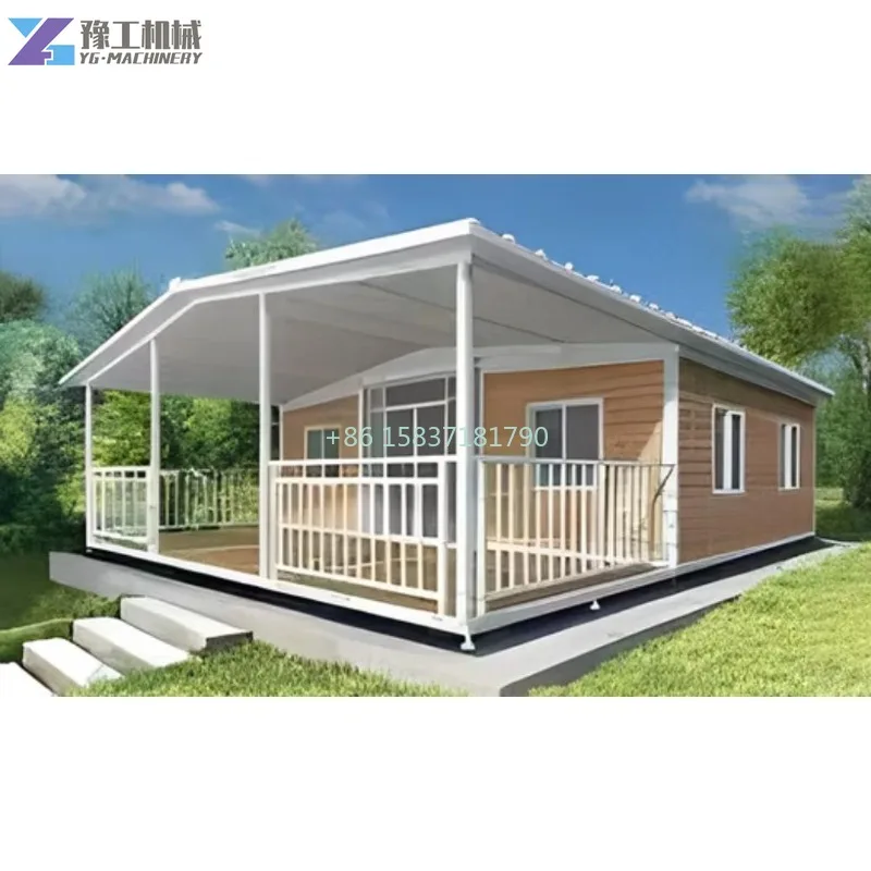Vacation Container House Holiday Tiny Home Quality Double Wings Container House Steel Structure Container House Price for Spain