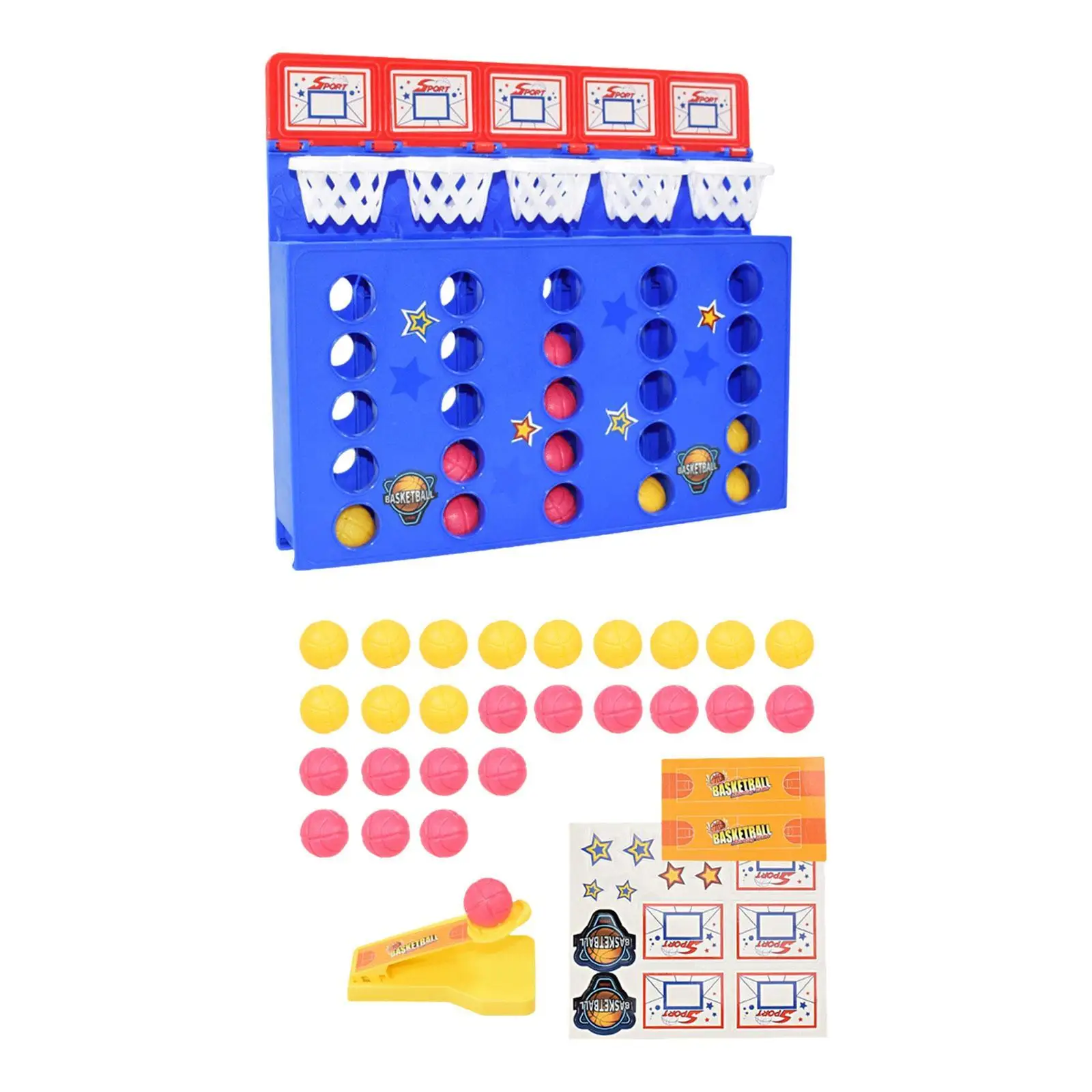 שולחן עבודה מקפץ כדור משחק כדורסל ירי משחק עבור פיקניק נסיעות מקורה