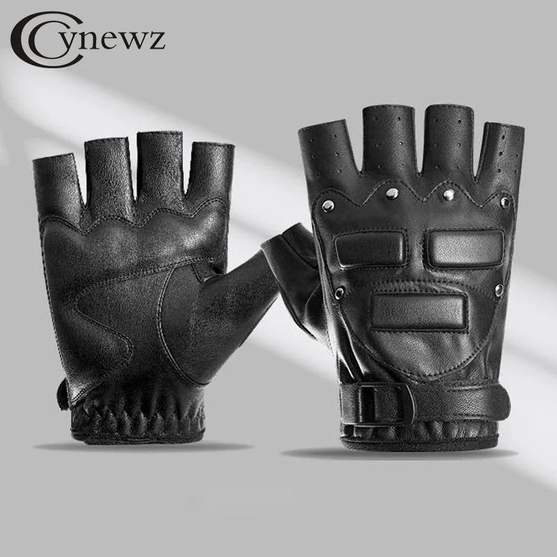 

Мужские черные перчатки для вождения, противоскользящие, осенние, уличные, износостойкие, амортизирующие, мотоциклетные, велосипедные перчатки