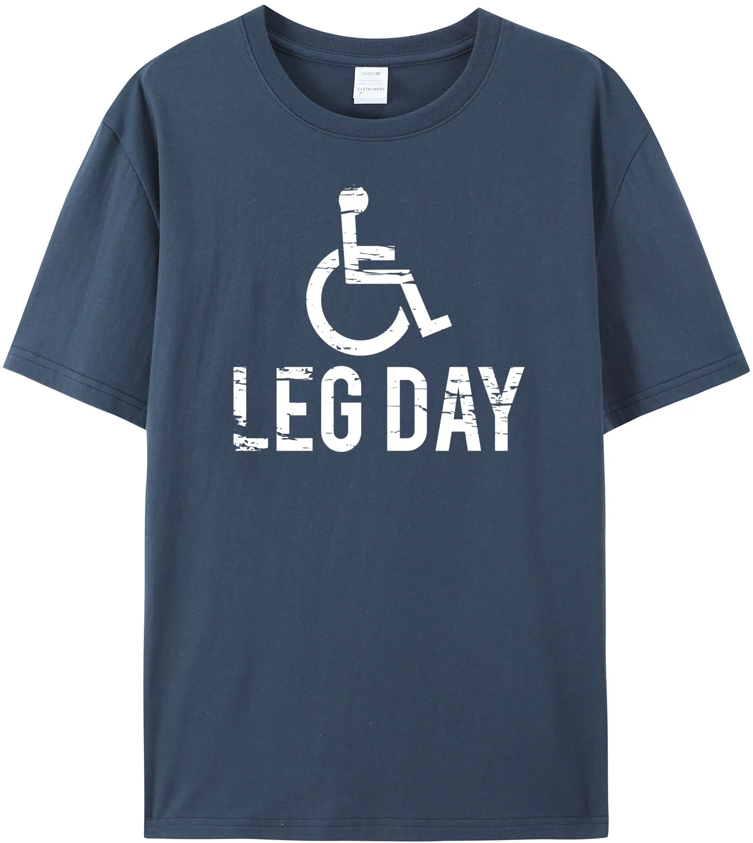 Leg Day Graphic Novelty Sarcastic Funny T Shirts High Quality 180GSM 100% Cotton Cool Top Tees