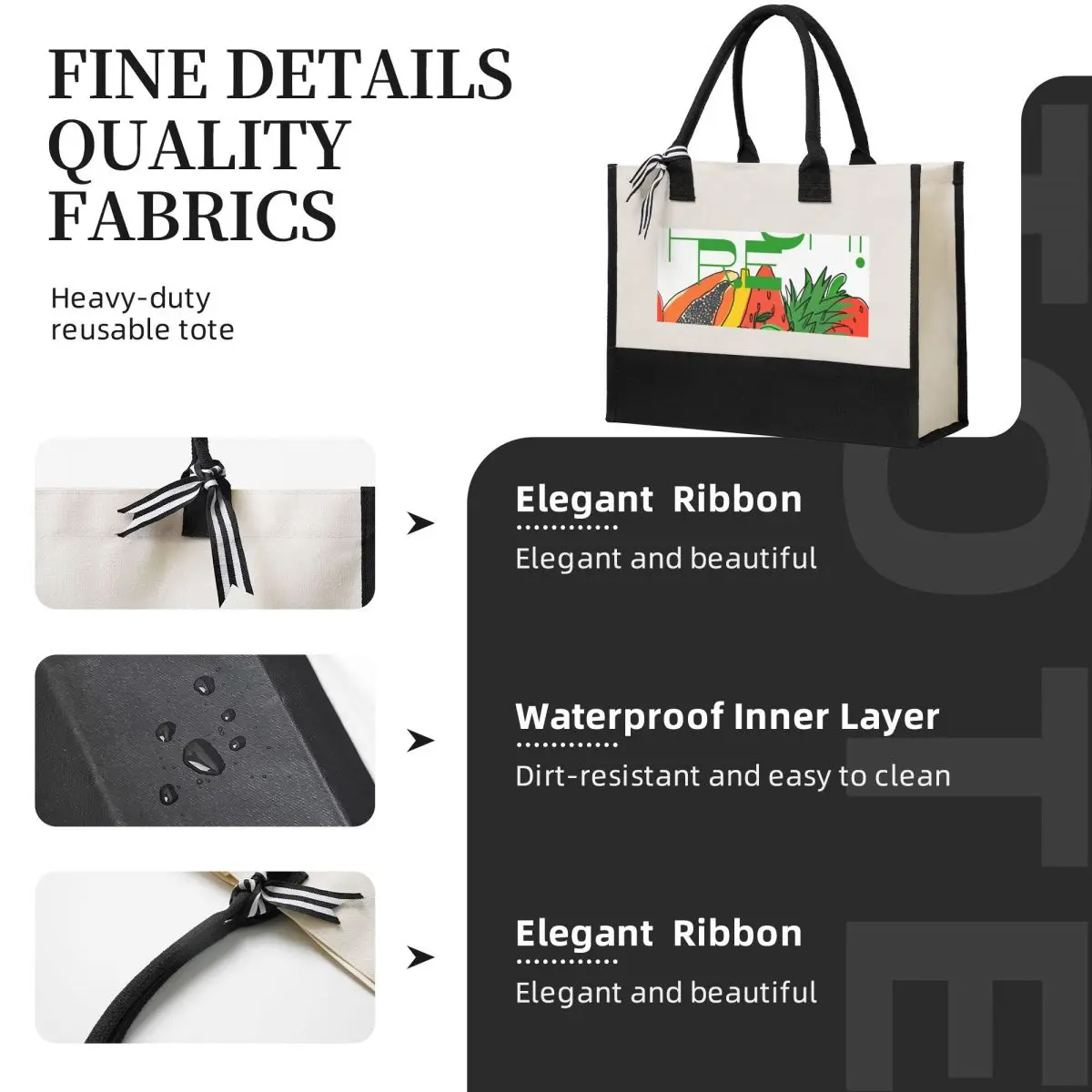 New Women Canvas Tote Bag Shoulder Crossbody Handbag Ladies Reusable Tote Shopper Travel Bags Large Capacity 615485728