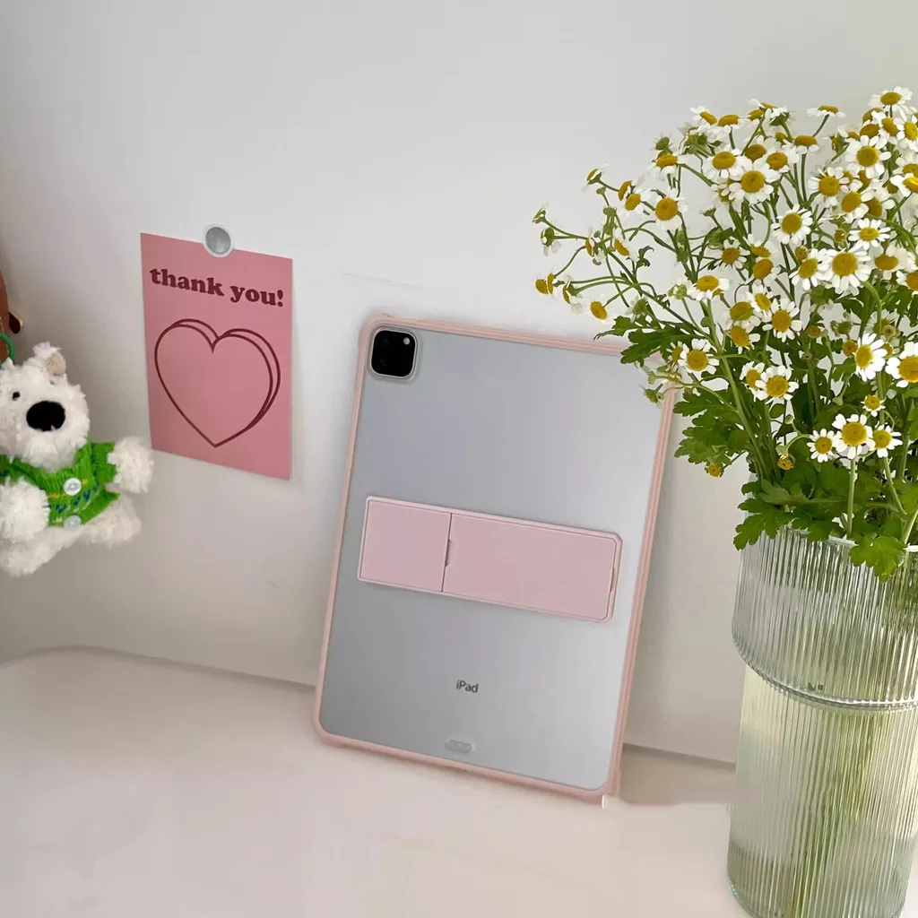 Frosted Case Voor iPad A16 11e Gen 2025 Air11 Air7 Mini 7 A17 Pro 6 Air Pro 11 10 9 Air 6 5 4 3 10.9 10.5 10.2 9.7 Met Beugel