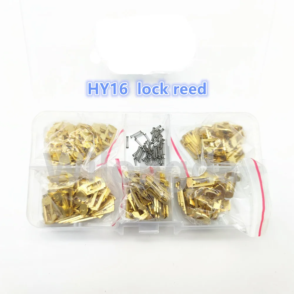 200pcs/lot HY16 Car lock wafer Lock Repair Kit Accessories  Car Lock Reed Plate For Hyundai Elantra For Kia K2 K3 Fort