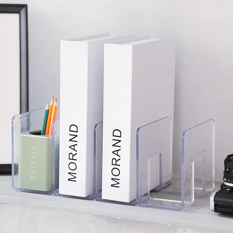 High quality Creative Acrylic Bookend Office Home Decoration