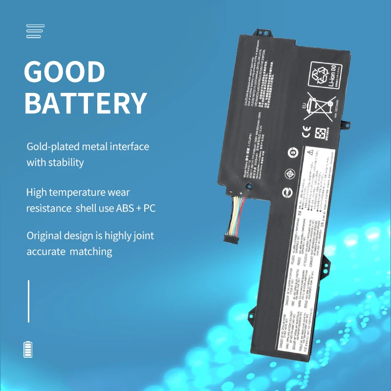 Somi-batterie l17l3p61 für lenovo, l17c3p61, l17m3p61, l17m3p61, lenovo ideapad 320s-13ikb (81ak) yoga 720-12ikb yoga 330-11igm