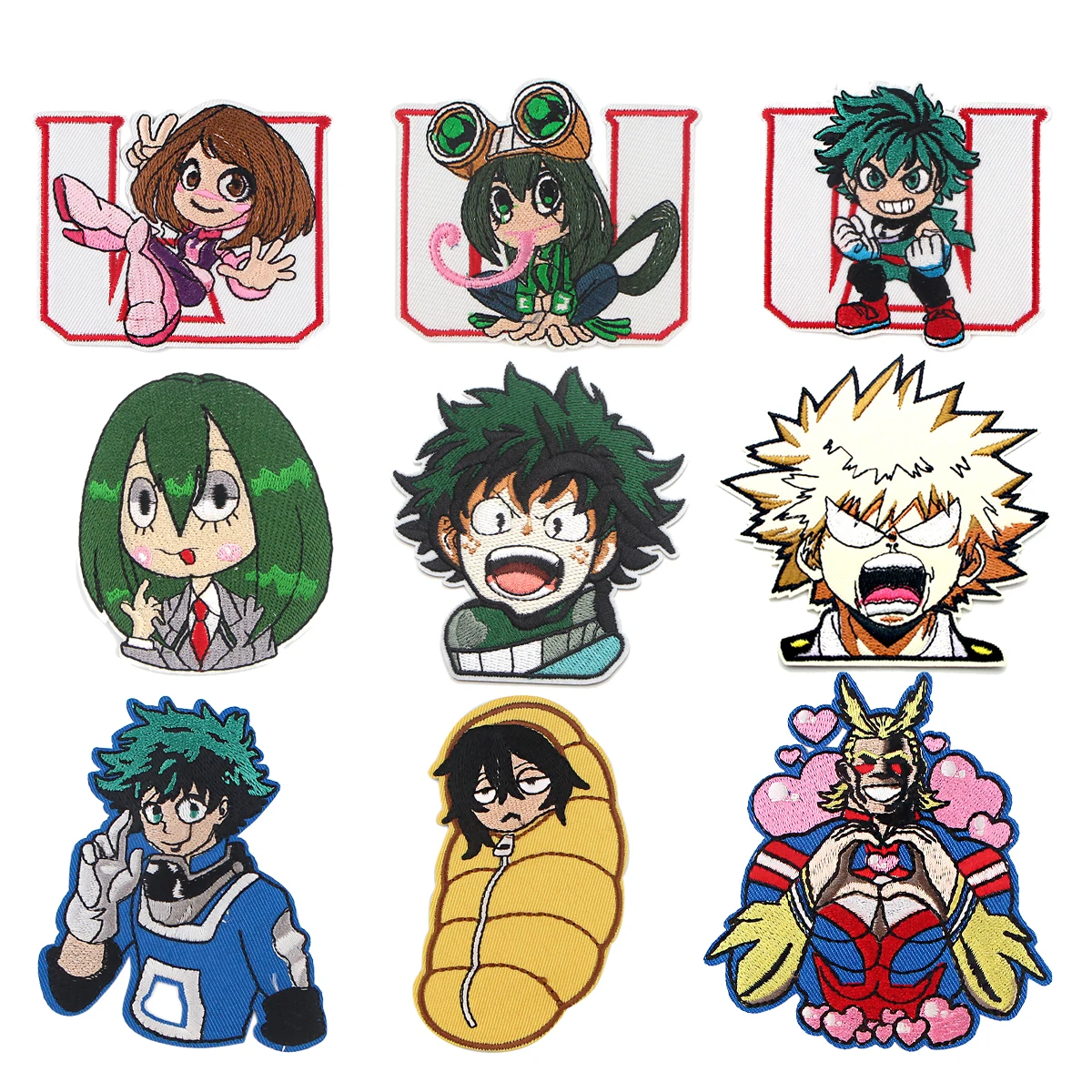 

Youth Comics Embroidered Patches For Clothing Stickers Anime Patch Iron On Patches On Clothes DIY Jeans Decorations