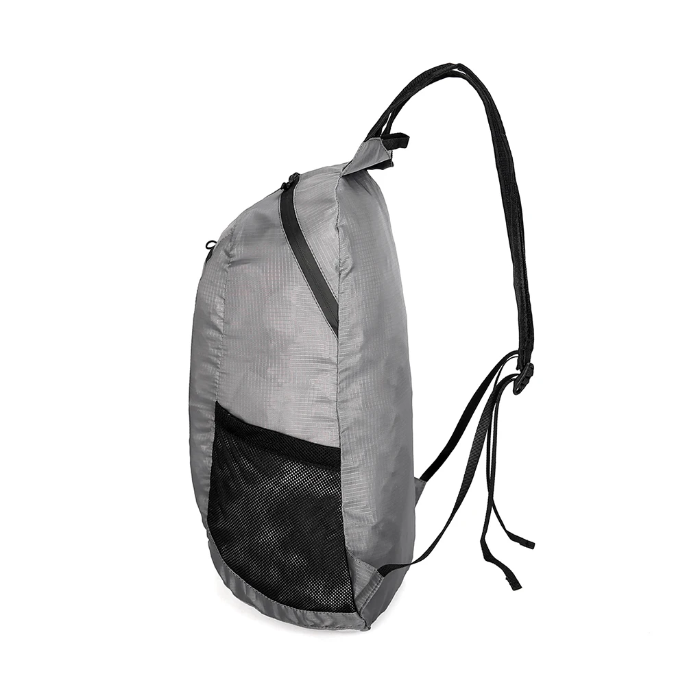 

Backpacks Waterproof Portable Sports Outdoor High Capacity Hiking Foldable Grey Bags for Travel