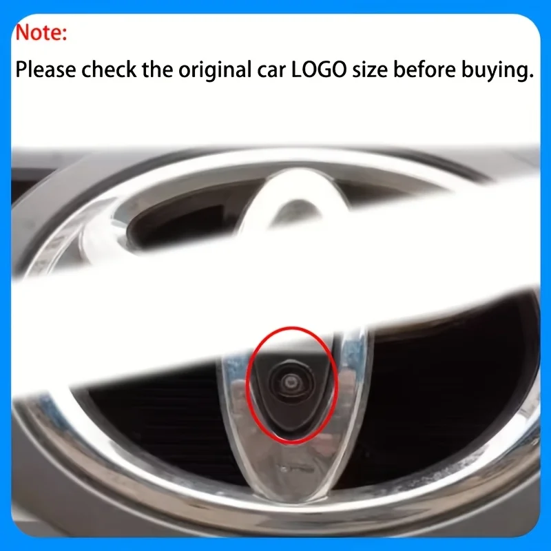 كاميرا الرؤية الأمامية لمختلف موديلات TOYOTA بما في ذلك كامري، أوريون، أفالون، أيجو اكس، كورولا، أوريس، أتيوس المستشعر الأمامي