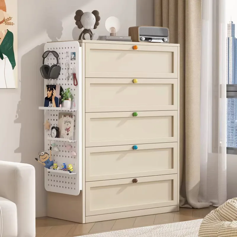 Modern and simple, household steel chest of drawers, multi-layer storage cabinets