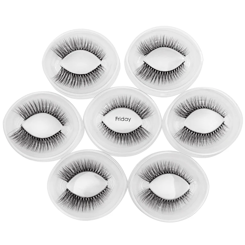 YSDO 3D mink makeup eyelashes 7 pairs hand made fluffy maquilagem mink lashes natural false eyelashes thick fake lashes cilios