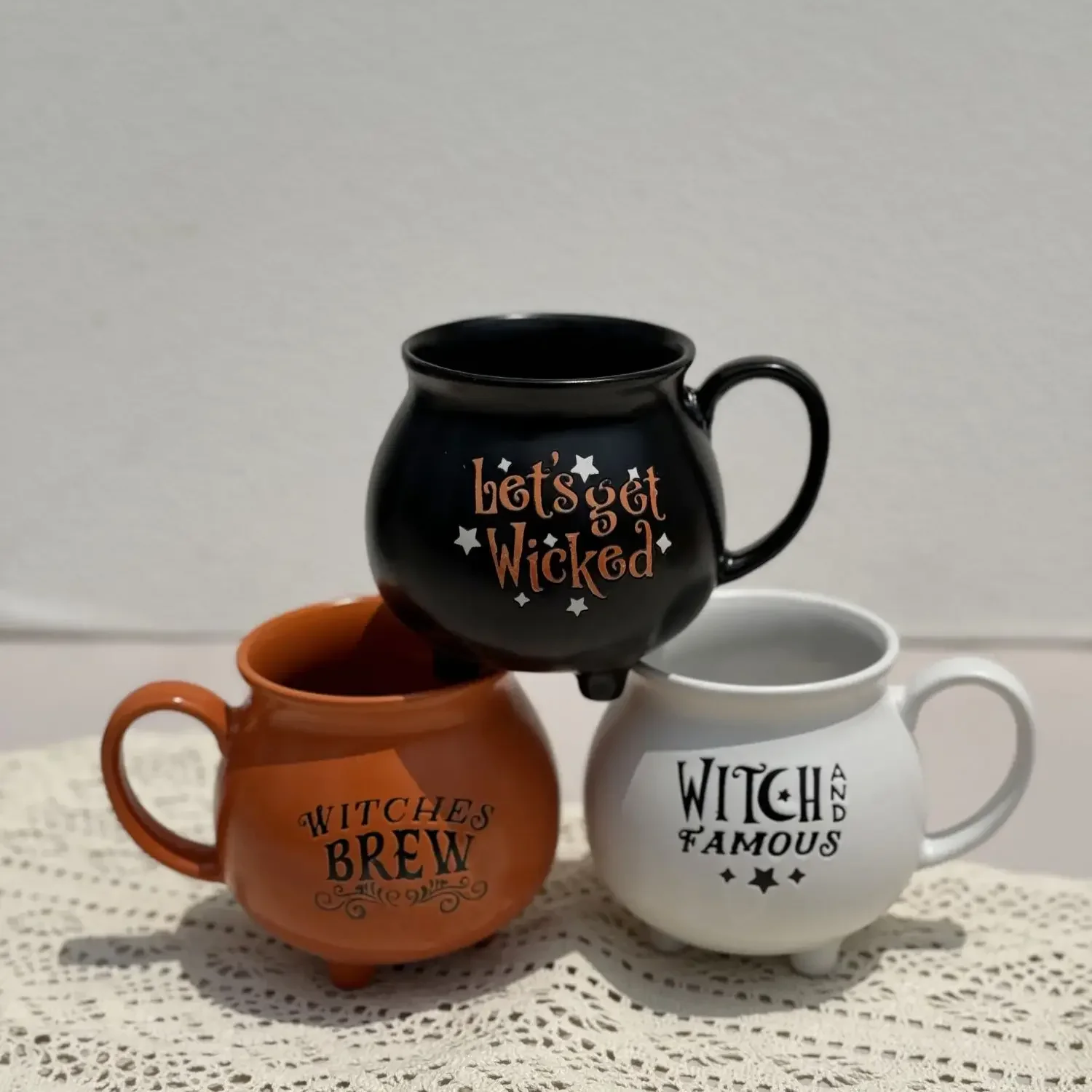 American Witches Brew Mug Fairy Cup Personalized Halloween Coffee Milk Mug Children's Witches Can