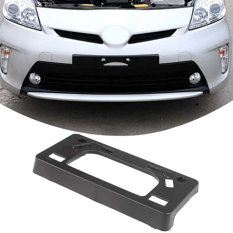 

ABS Car For Toyota Prius 2012-15 Front License Plate Bracket Decoration Car Accessories OE: TO1068120 / 52114-47130 5211447130