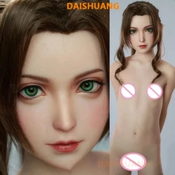 Sex toys140cm Small Breast Premium Real Silicone/ TPE Sex Doll Realistic Vaginal Oral Ass Metal Skeleton Lovedoll Beauty SexDoll