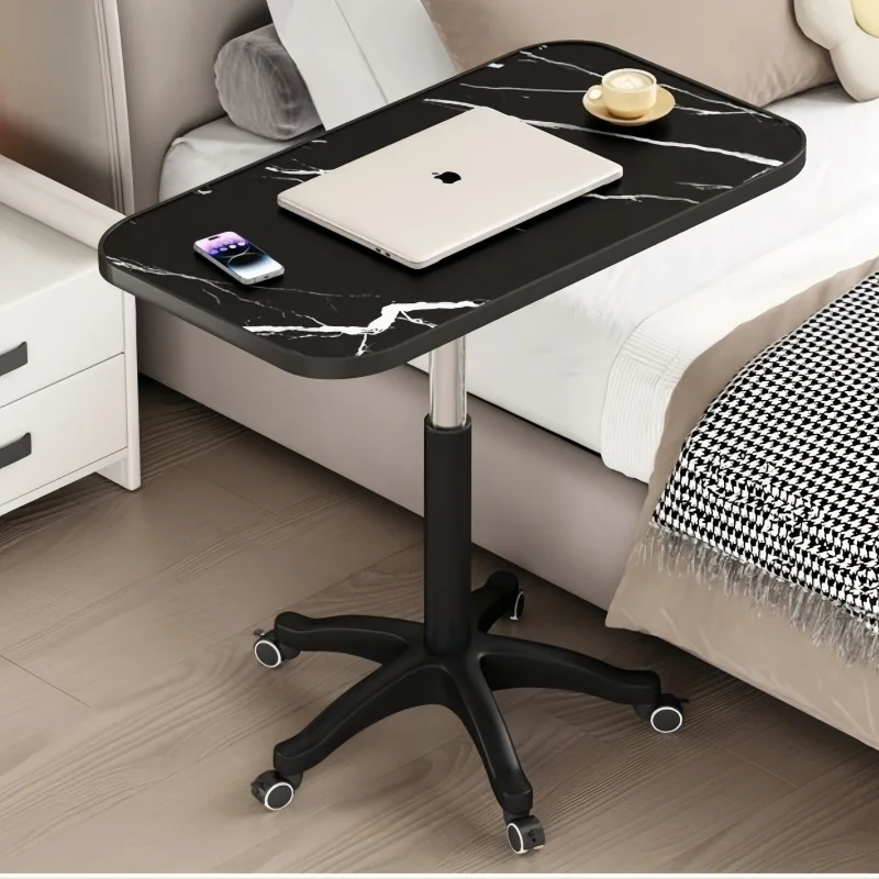 Mobile Height Adjustable Desk with Wheels Rolling Computer Desk for Home Office Sofa Side Table Study Table Laptop Table Newsale