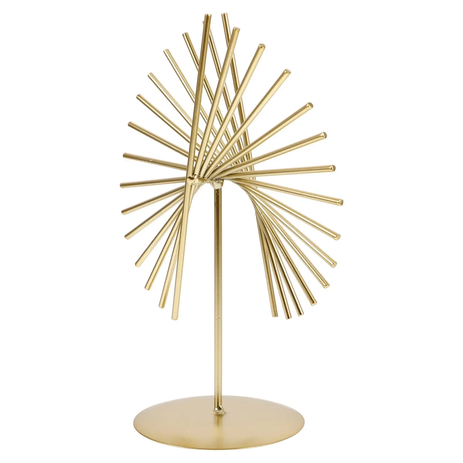 

Metal Ornaments Table Objects Abstract Tabletop Sculpture Geometric Home Decorate