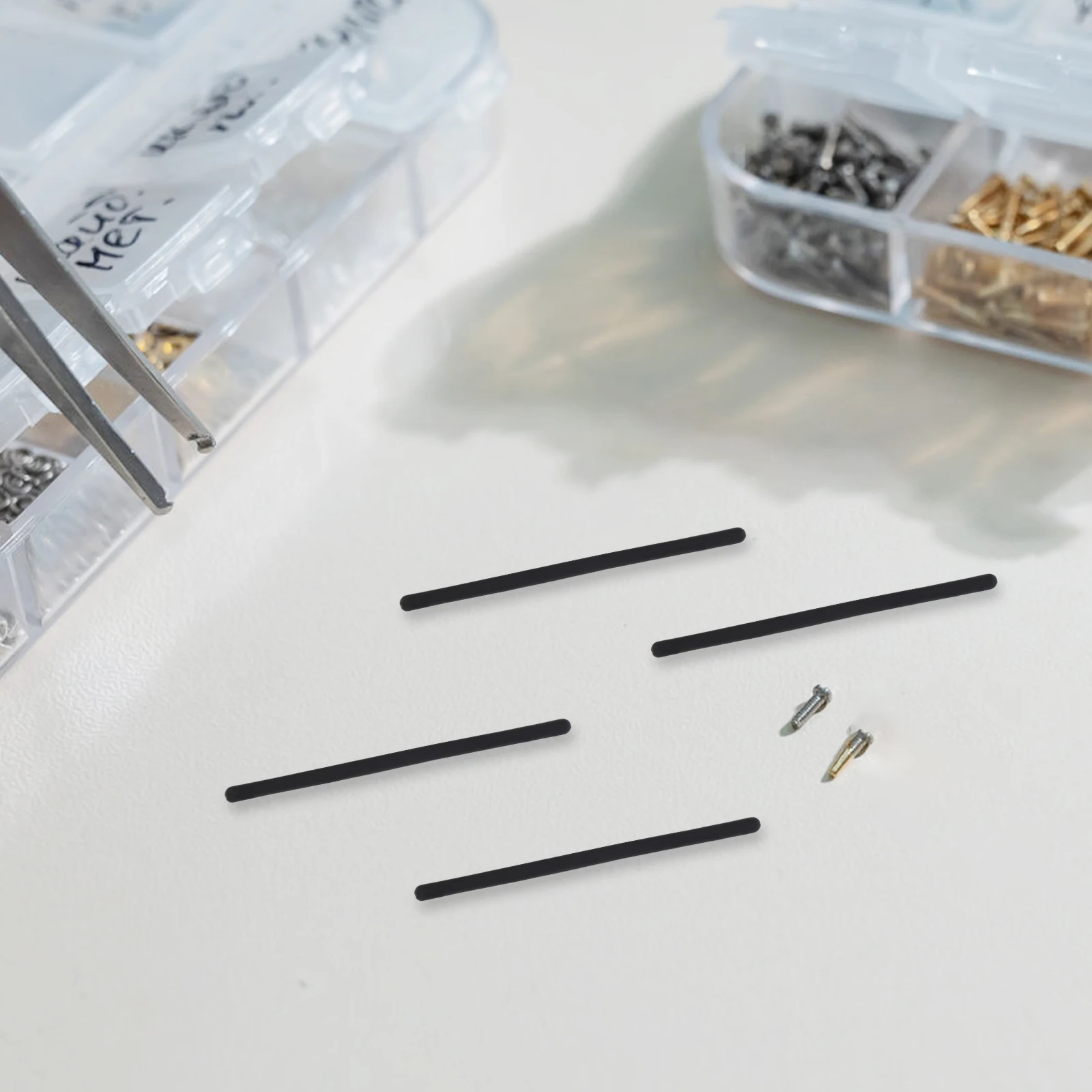 

Glasses Leg Covers 5 Pairs Non-Slip Silicone Eyeglass Temple Tips Sleeve Anti-Skid Eyewear Retainers For Sports Running