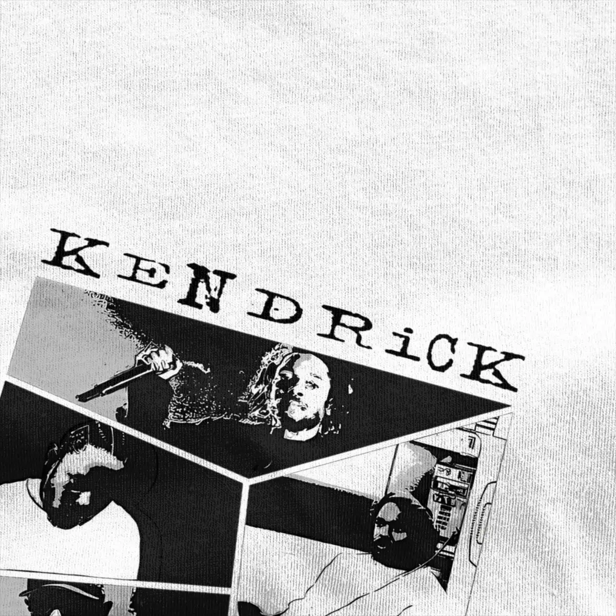 Kendrick Lamar Black Design T Shirt Men's Singer Streetwear Pure Cotton T Shirts Summer O Neck Fashion Tee Shirt Oversize Tops