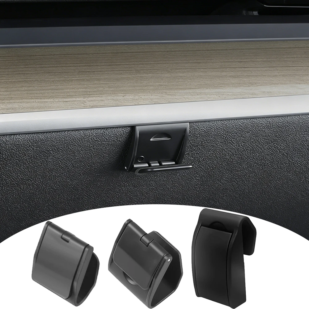 For Tesla Model Y 2023‑2024 Or Model Y Juniper 2025‑2026 Glove Box Hidden Hook Clip Custom‑Fit Interior Storage Hook Accessories