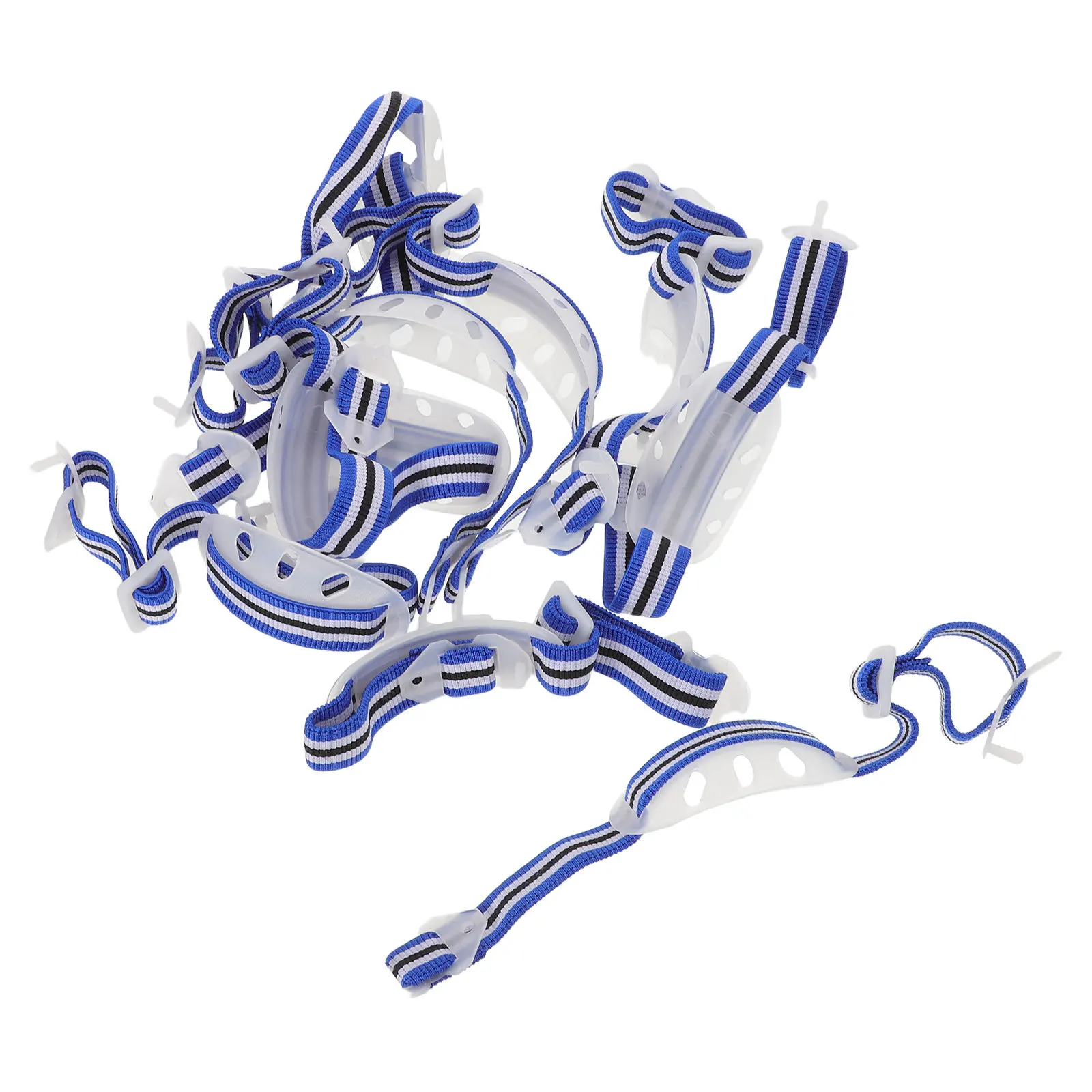 

10 шт. эластичных регулируемых съемных ремней для каски, надежные защитные ремни для строительства и промышленности