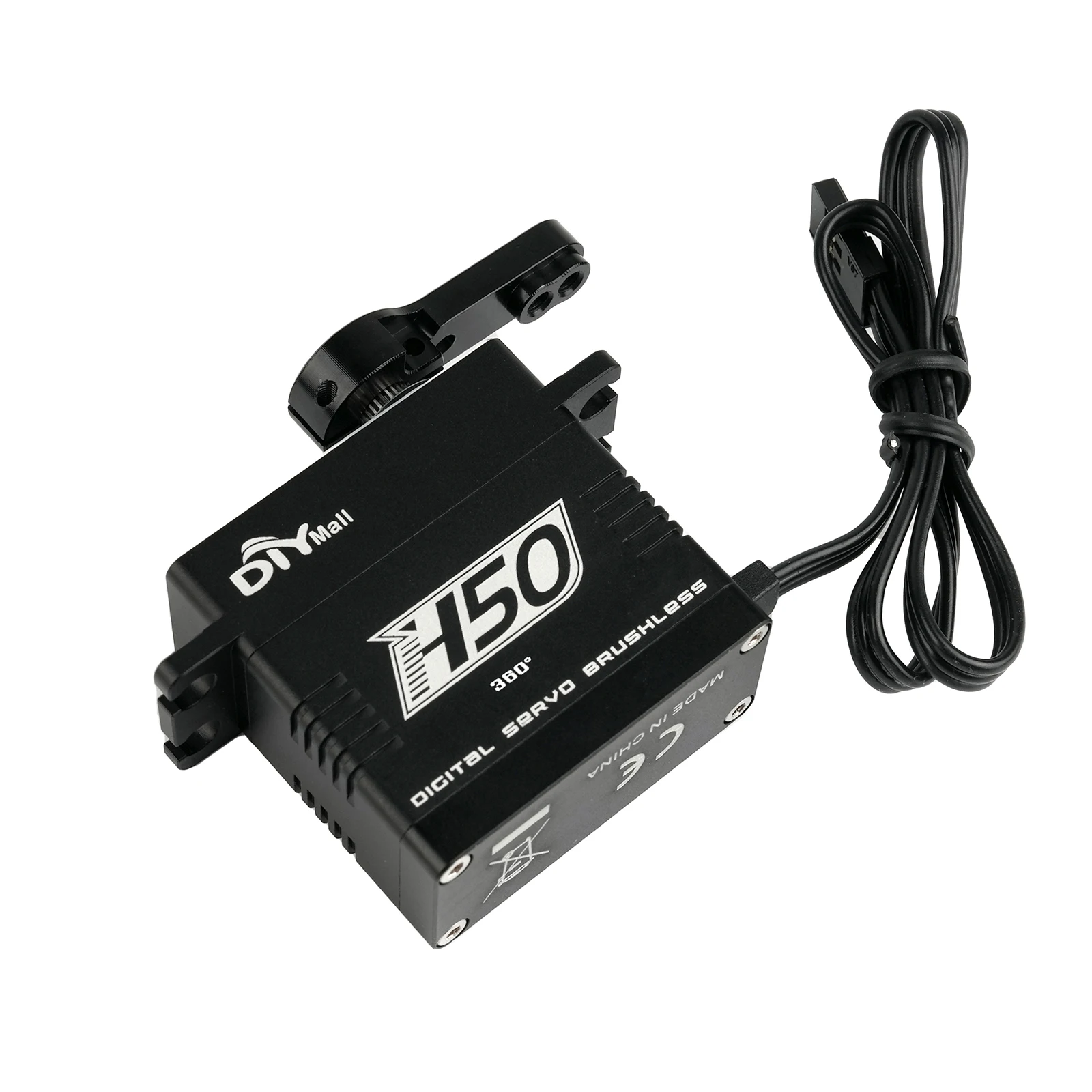 50 キロブラシレスデジタルサーボ 8.4V 全金属スチールギア防水 IP67 RC カー車両ロボット高トルク