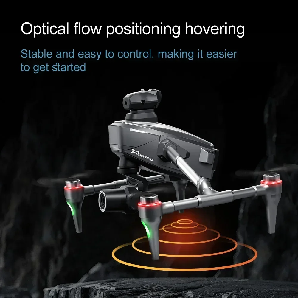 Edward V196 Fpv Drone 8K Professional Dual Camera Brushless WIFI FPV Obstacle Avoidance Optical Flow RC Foldable Quadcopter Toys