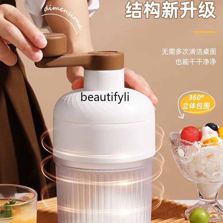 Ice shaver, hand crusher, cotton ice machine, snowflake ice machine