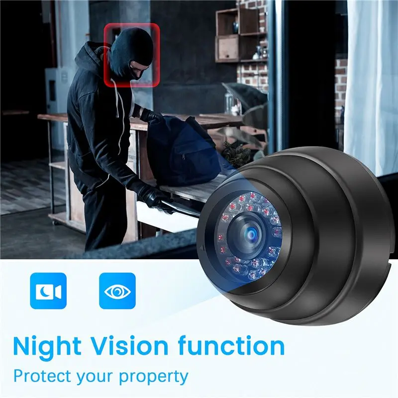 N13R-(Durable) CCTV Camera HD 800TVL Security Dome Camera Outdoor
