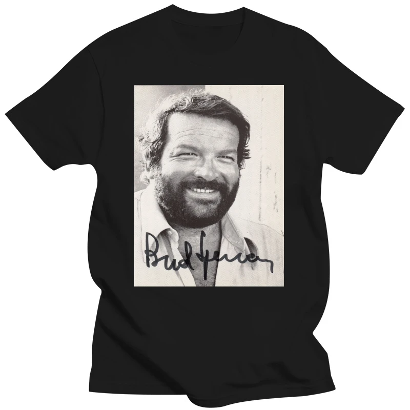 NEW BUD SPENCER SIGNATURE MENS  WOMENS USA SIZE T-SHIRT S M L XL 2XL XXXL ZM1