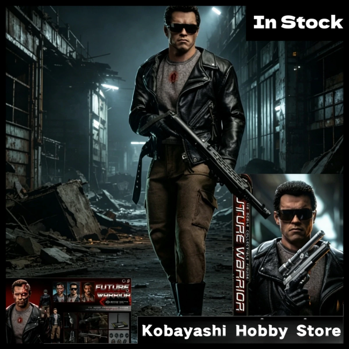 

В наличии Оригинальная коллекционная фигурка PRESENT TOYS PT-sp80 Терминатор T800 Воин будущего, масштаб 1/6, премиум-класса