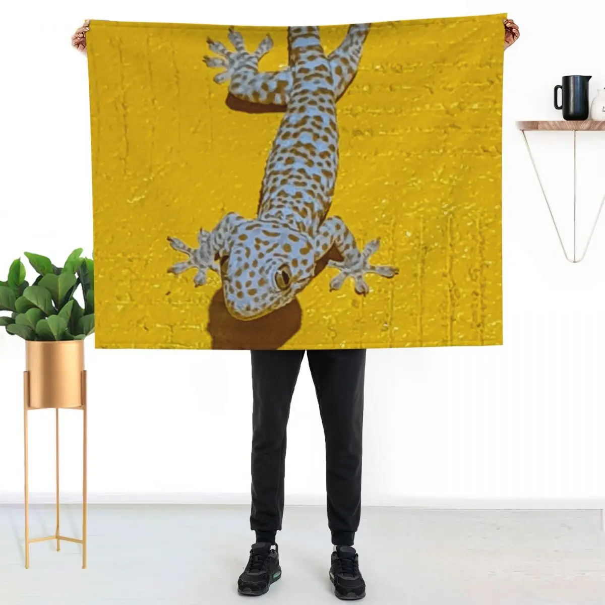 Tokay Gecko Throw Blanket for winter Hairys Blankets Sofas Of Decoration Quilt Plush Sofa Throw Blankets