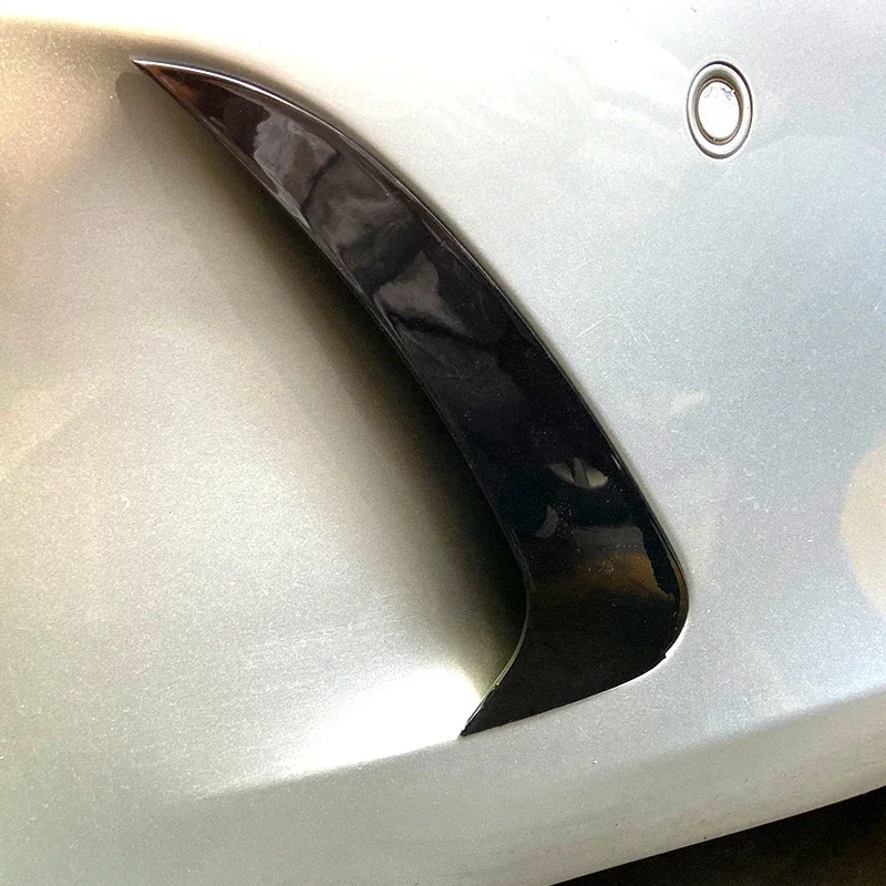 

Exterior Accessories Car Stickers Rear Bumper Splitter Spoiler Side Wing Trim Sticker Trim For Mercedes Benz CLS W218 2014-2017