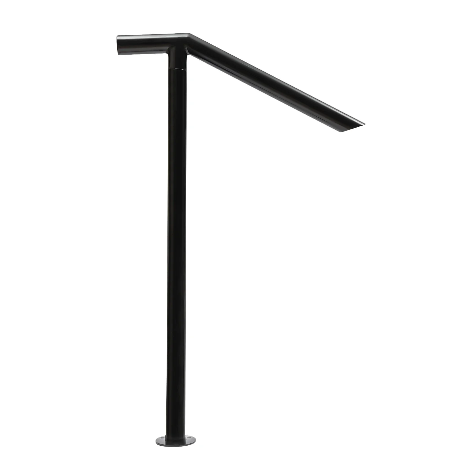 Industrial-Style Step Handrail: Sturdy, Secure Design with High-Quality Materials for Enhanced Safety and Style