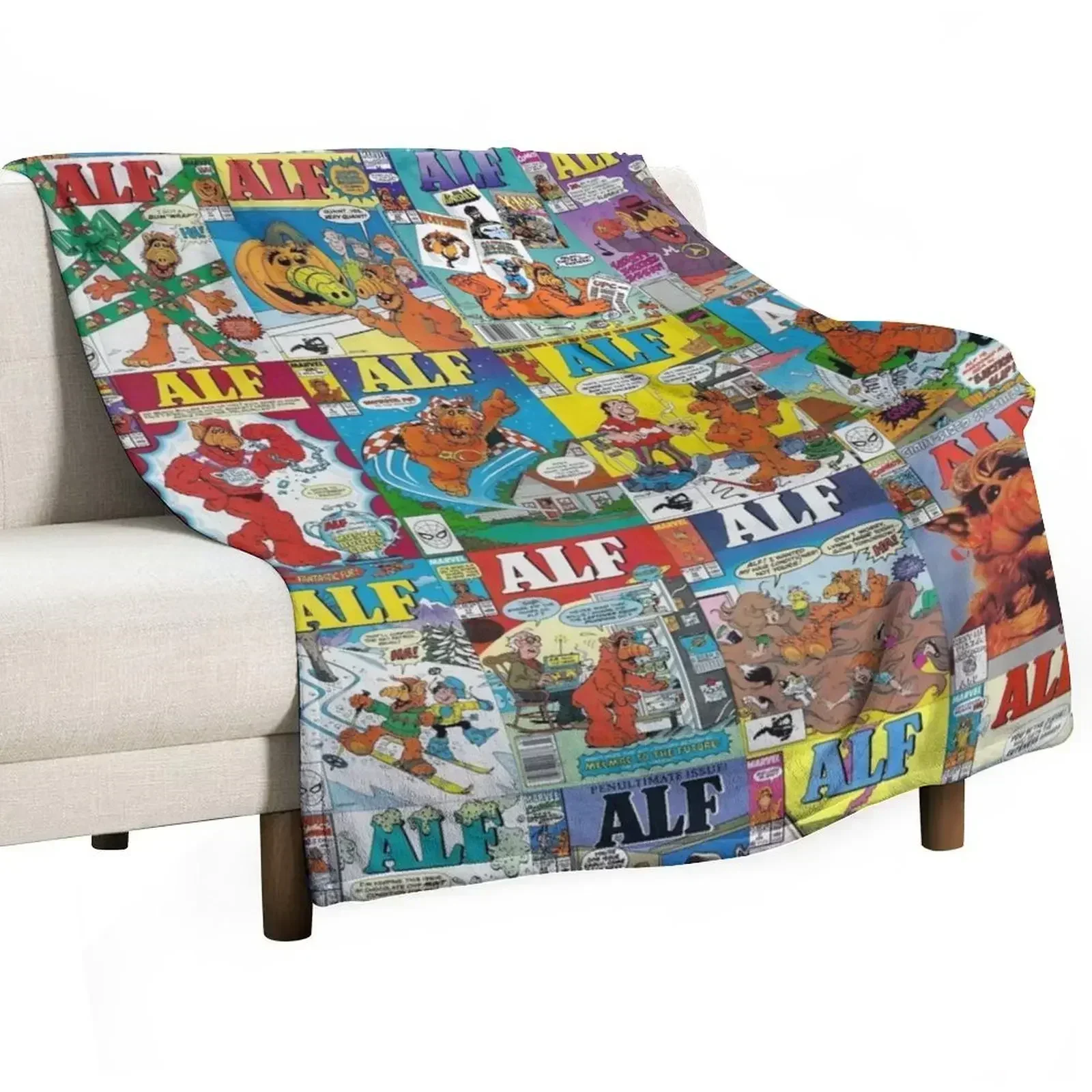 

Alf Throw Blanket christmas gifts Decoratives Blankets