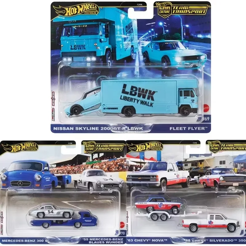 Hot Wheels Legends Tour Team Transport 2025 Bmw M3 & Hw Rally Hauler 1:64 Scale Model Toy Cars Collectible For Festival Gift - view 2