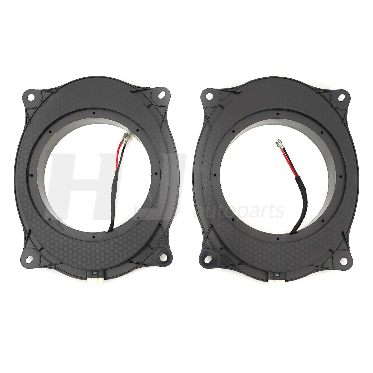 2pcs Car 8*10 6*9 To 6.5 Inch Speaker Adapter Pad Mount Spacer Bracket Holder for Toyota 12-17 Camry, 14-20 Highlander Lexus RX