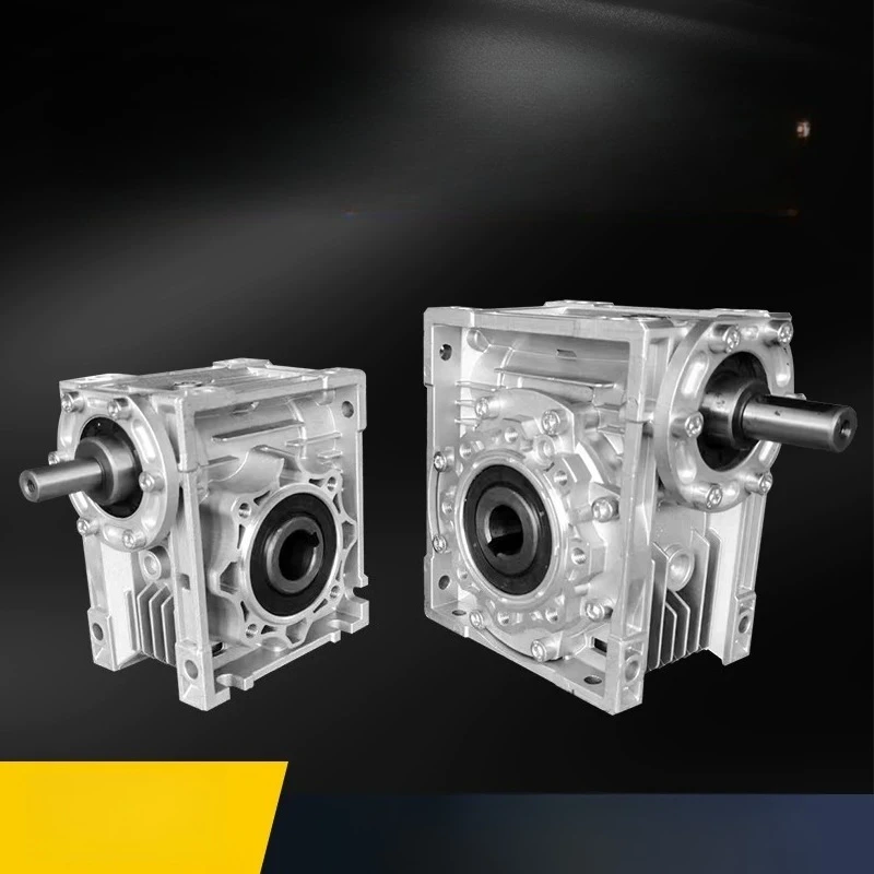 Worm Gear Reducer Gearbox For Stepper Servo Motor NMRV Type Aluminum Housing Reduction Gear Unit Multiple Frame Sizes