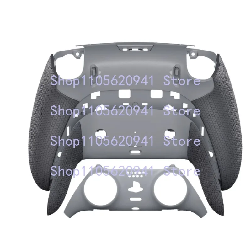VV For PS5 DSE DualSense Edge Elite Controller BEYOND-ARC Two-color Rubber Grips Decor Back Housing Replacement Mod Set