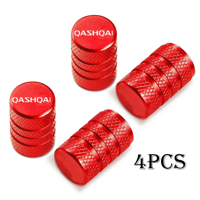 For Nissan Qashqai J10 J11 J12 2013-2024 Accessories Car Wheel Tire Valve Caps Tyre Stem Covers Airdust Waterproof