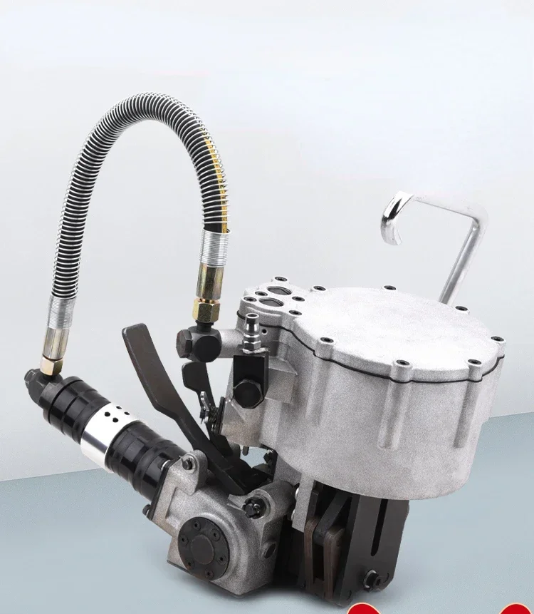 

Интегрированная пневматическая стальная ленточная обвязочная машина с высоким натяжением и креплением ленты из железа