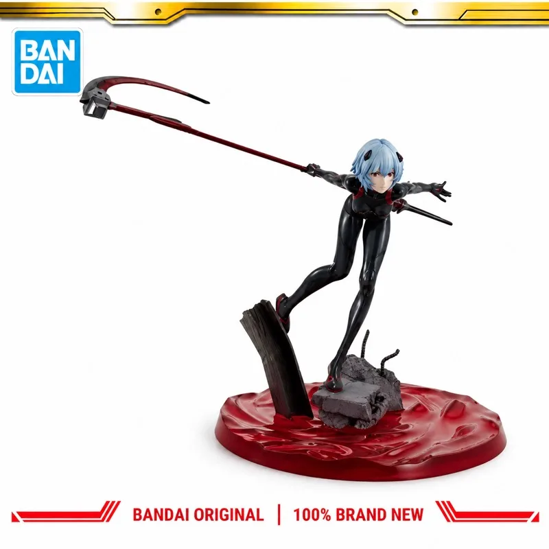 In Stock Bandai Original Megahouse Neon Genesis Evangelion Ayanami Rei Action Figure Model Doll Brand New Boxed Anime Characters
