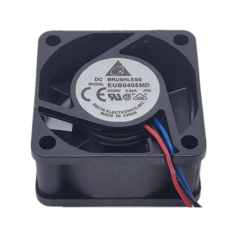 Neuer Delta EUB0405MD FOO 5V 0,24a 4020 4cm 3-Draht-Serverlüfter