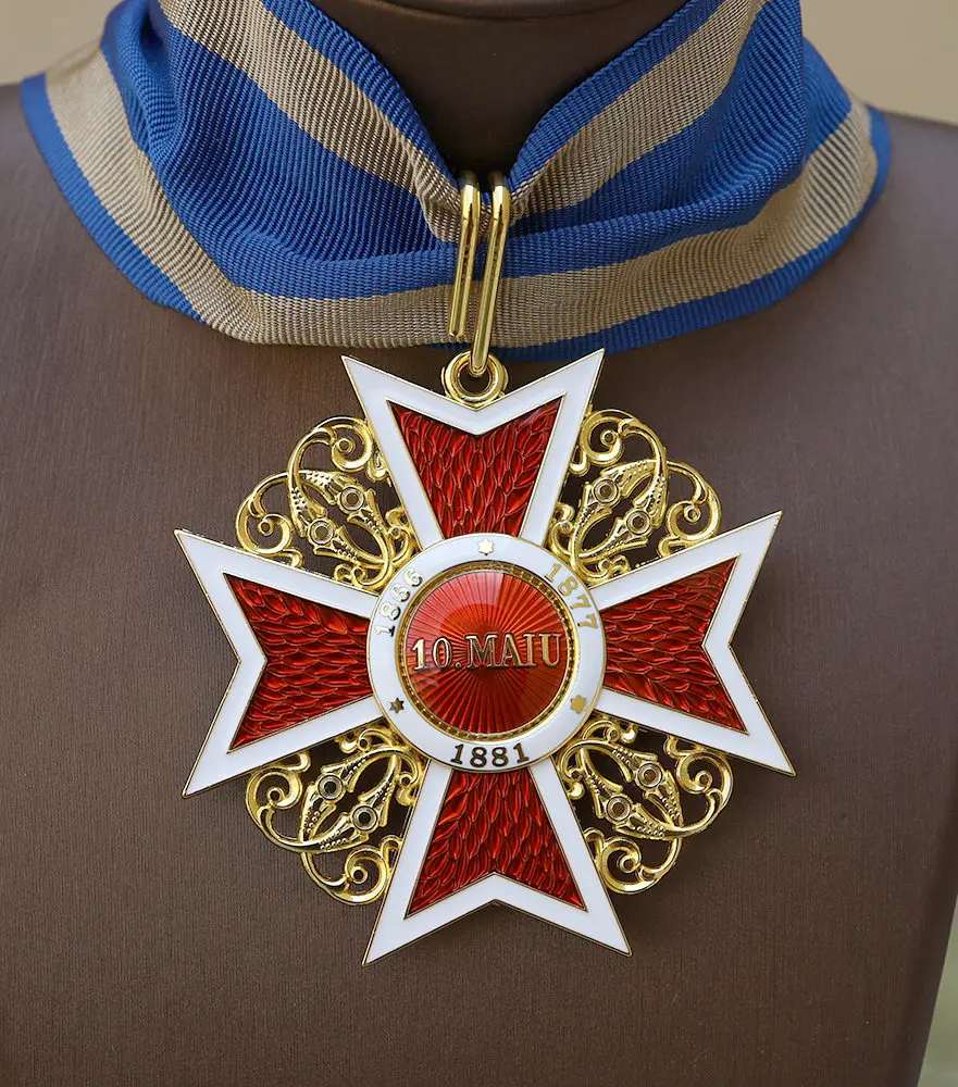Romania Order of the Crown Commander Class with Bo Reproduction