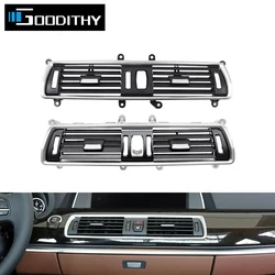 Front Console Chrome Central Air Conditioner AC Vent Grill For BMW 5 Series GT F07 528 535 550 2010-2017 64229142584 64229142590