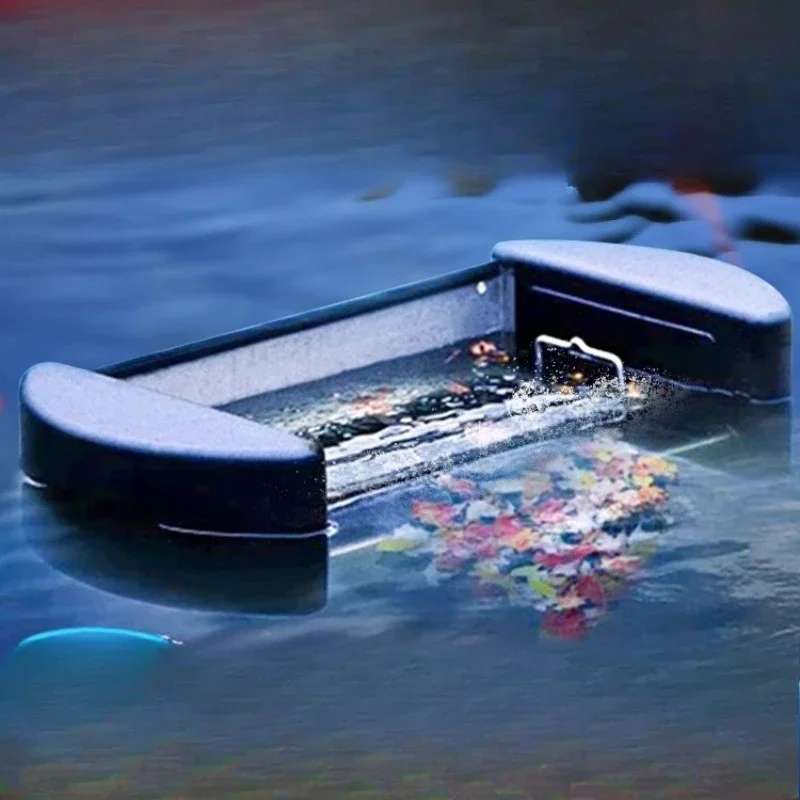 Large fish pond surface suction water surface leaf garbage collector koi swimming pool skimmer automatic lift