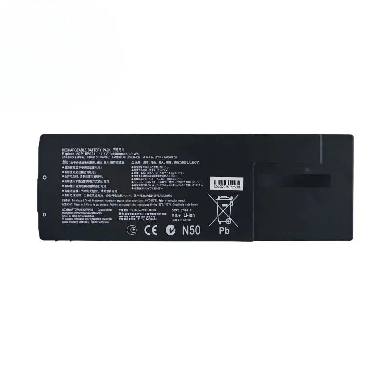 Replacement battery for VPCSD-113T PCG-41217T VGP-BPS24 with 11.1V 4400mAh 1 PCS New
