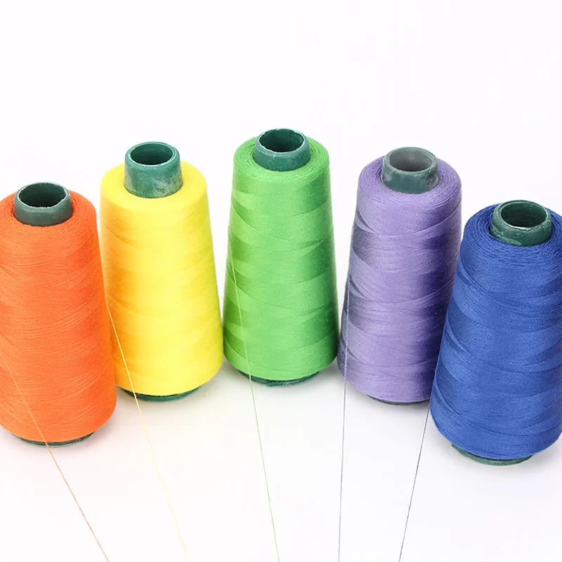 Wholesale sewing thread 1300 yards or 3000yards / 402 polyester high speed copy line sewing thread / sewing machine thread-1